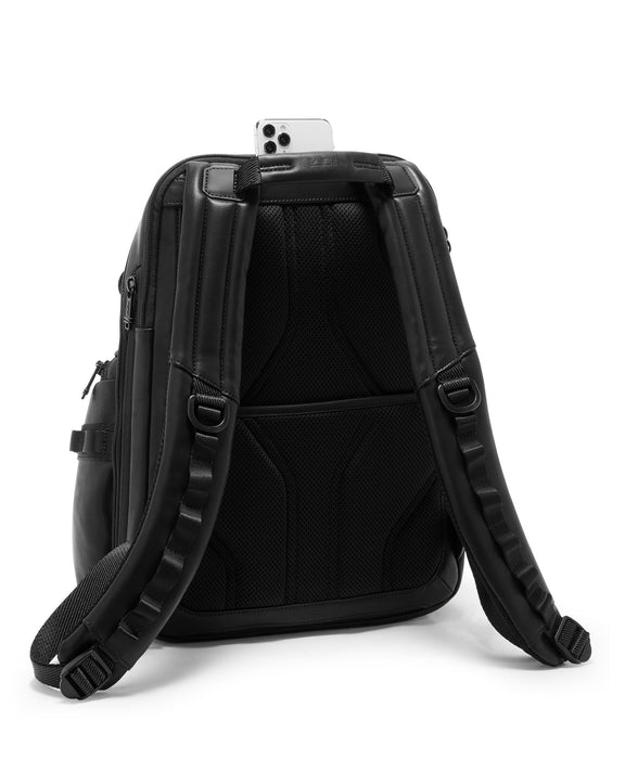 Tumi Alpha Bravo Navigation Backpack Leather