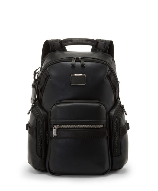 Tumi Alpha Bravo Navigation Backpack Leather
