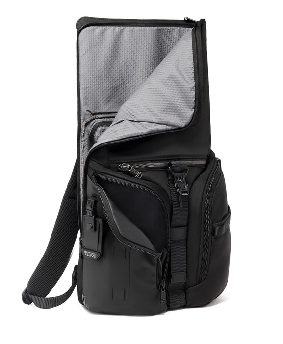 Tumi Alpha Bravo Logistics Flap Lid Backpack