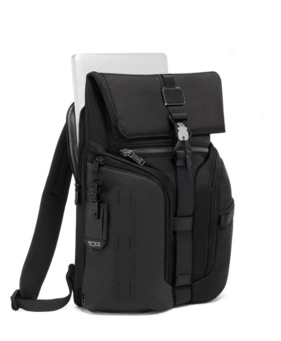 Tumi Alpha Bravo Logistics Flap Lid Backpack