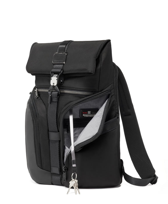 Tumi Alpha Bravo Logistics Flap Lid Backpack