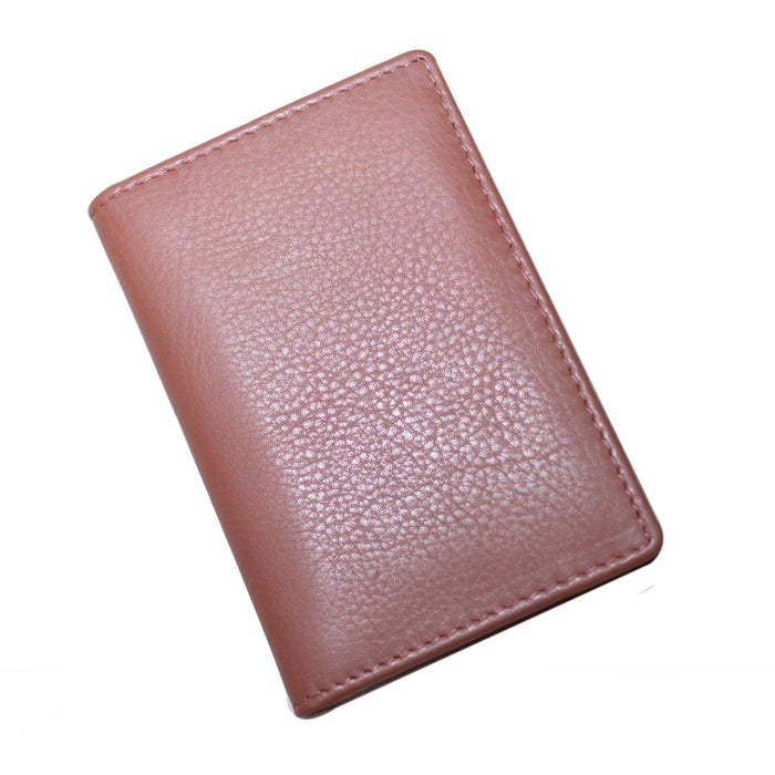 Touro Signature Leather Wallets Pebble Grain Card Case