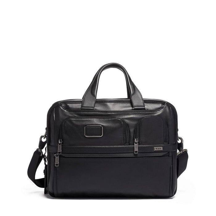 Tumi Alpha 3 Expandable Organizer Brief Leather